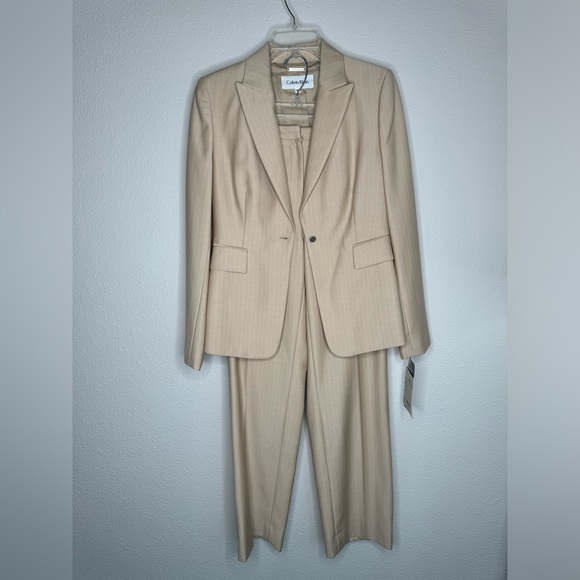 Vintage Calvin Klein 2 piece suit - Picture 1 of 5